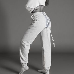 Samaria Leah Lace up Sweats new